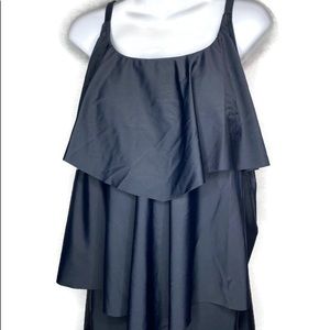 Maxine Hollywood  Swimsuit Solid Skirt Tankini